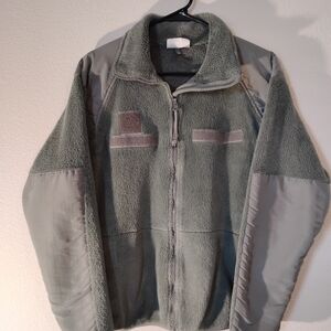 Men's Gray Fleece Jacket